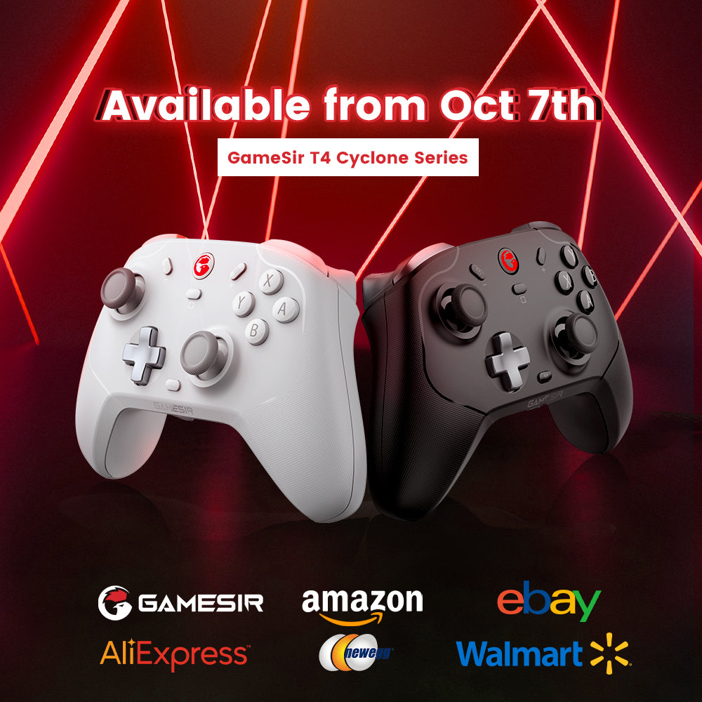 GameSir T4 Cyclone & T4 Cyclone Pro Is Available Today