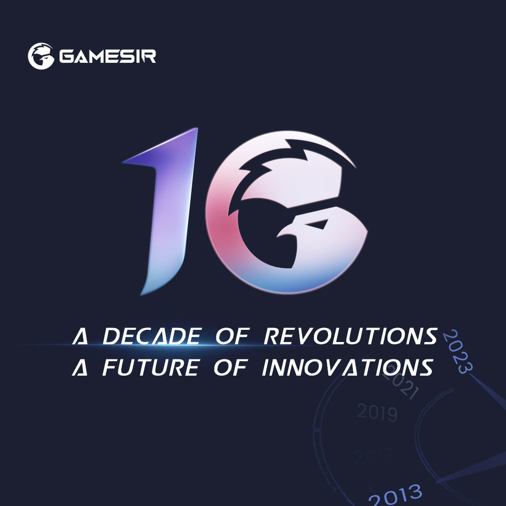 GameSir Celebrates 10th Anniversary and Launches New Brand Identity