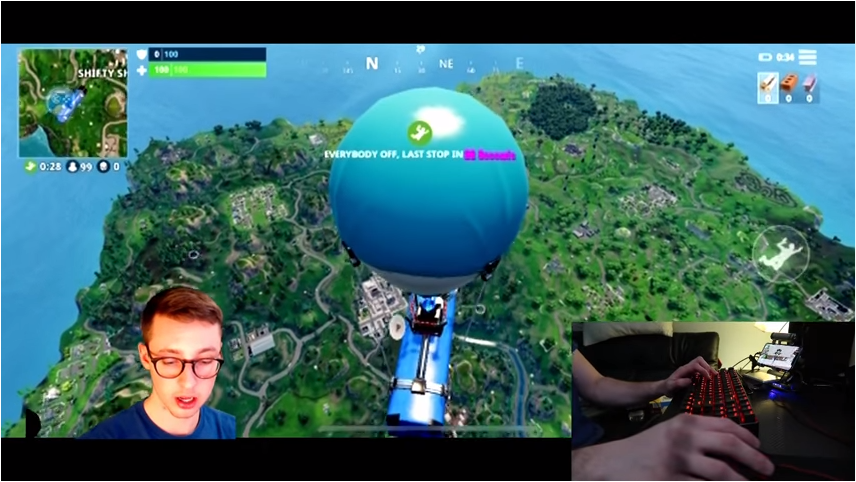 KEYBOARD & MOUSE on Fortnite Mobile ANDROID iOS (GameSir x1)