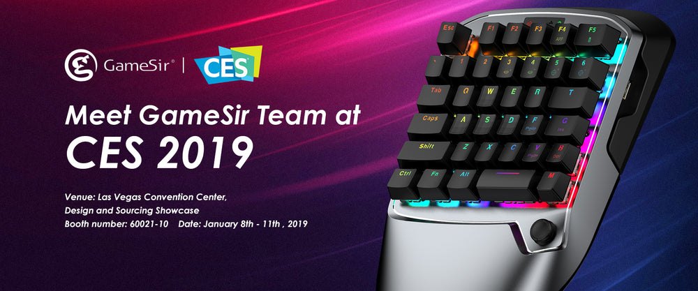 CES 2019 | Come and Meet GameSir